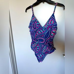 Aerie Paisley Swimsuit One Piece